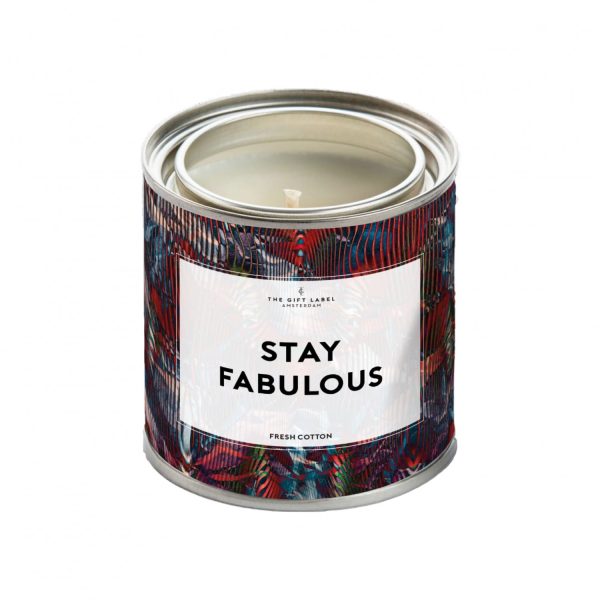 Kerti 310gr - Stay Fabulous - Fresh Cotton