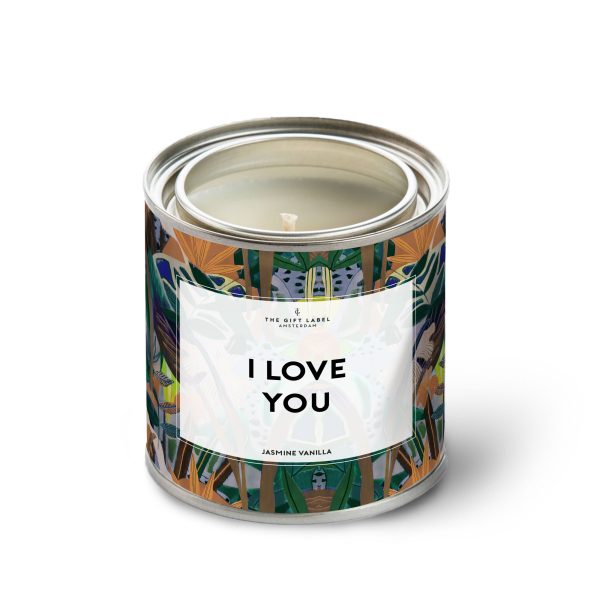 Kerti 310gr - I Love You - Jasmine Vanilla