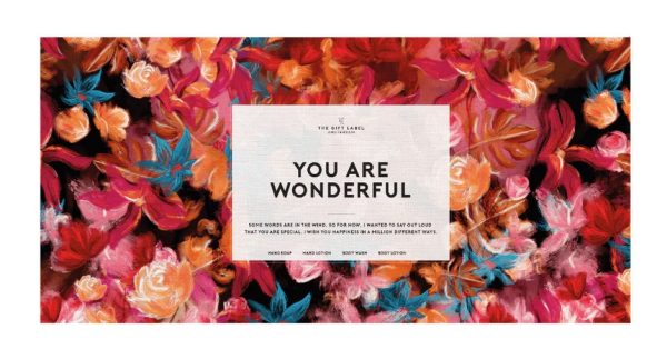 Deluxe Gjafaaskja - You Are Wonderful